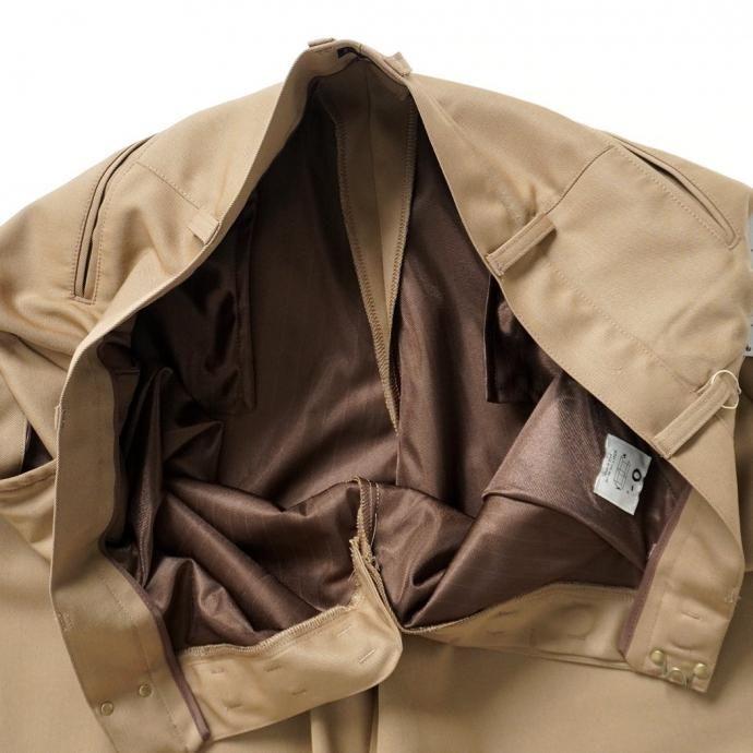 O- オー / N.N.Z. TROUSERS W ウールスラックス - Beige 25W-08 レイチョウルイラボ | オー | 07