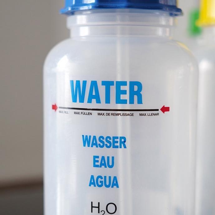 ISOLAB / Wash Bottles With Integral Tube - Acetone/Red ウォッシュボトル レッド |  | 07