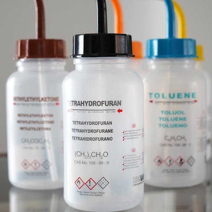 ISOLAB / Wash Bottles With Integral Tube - Methyl Ethyl Ketone/Brown ウォッシュボトル ブラウン |  | 11