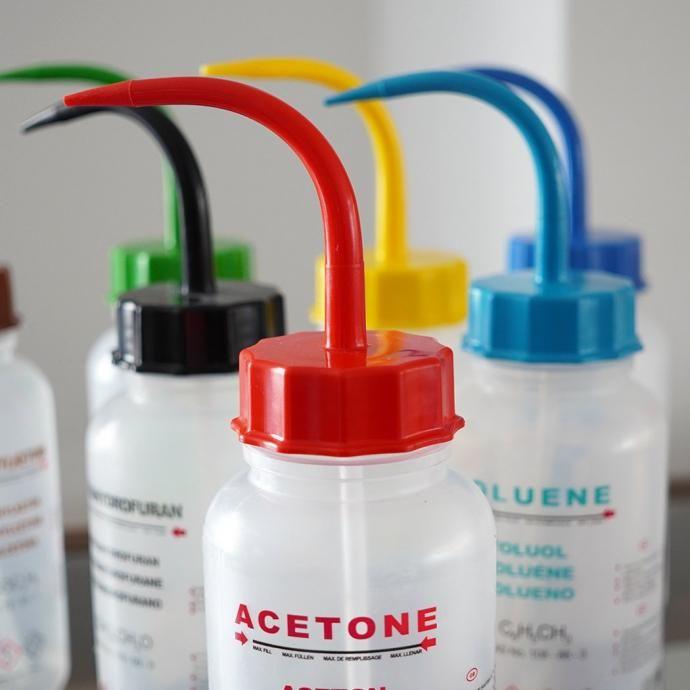 ISOLAB / Wash Bottles With Integral Tube - Tetrahydrofuran/Black ウォッシュボトル ブラック |  | 05