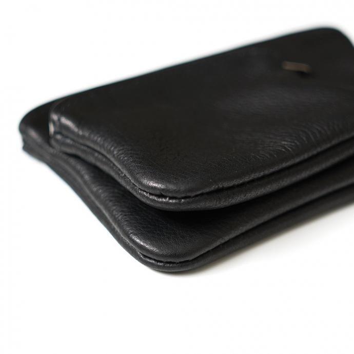 MOONSHINE LEATHER COMPANY / 4-inch Zippered Pouch - Black ムーンシャインレザーカンパニー ジッパー付きポーチ 4インチ ブラック アメリカ製 Made in USA |  | 06