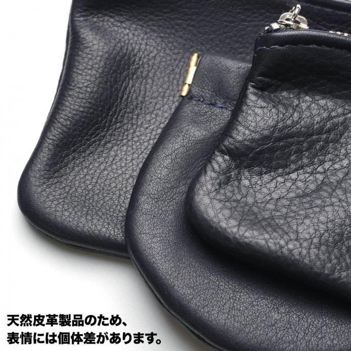 MOONSHINE LEATHER COMPANY / 6-inch Zippered Pouch - Black ムーンシャインレザーカンパニー ジッパー付きポーチ 6インチ ブラック アメリカ製 Made in USA |  | 08