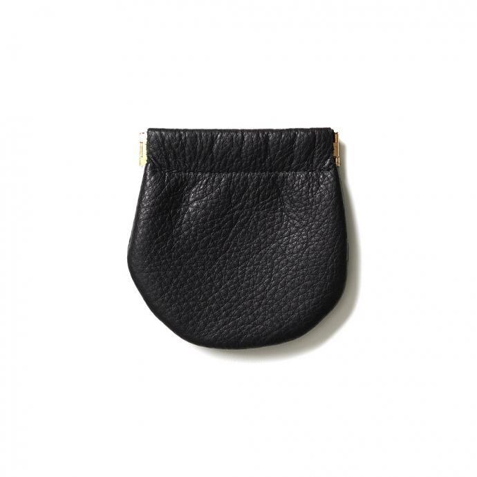 MOONSHINE LEATHER COMPANY / Pop Coin Pouch Large - Black ムーンシャインレザーカンパニー ポップコインポーチ ブラック アメリカ製 Made in USA | 
