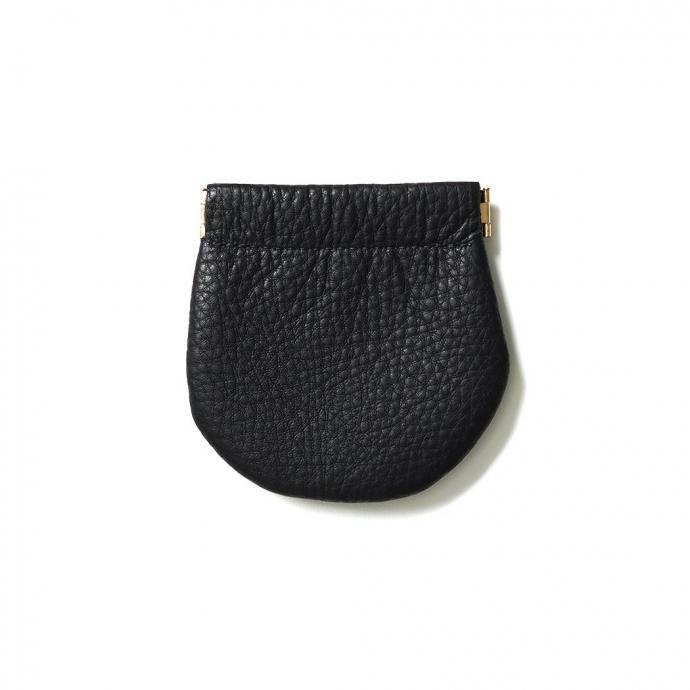 MOONSHINE LEATHER COMPANY / Pop Coin Pouch Large - Black ムーンシャインレザーカンパニー ポップコインポーチ ブラック アメリカ製 Made in USA |  | 01