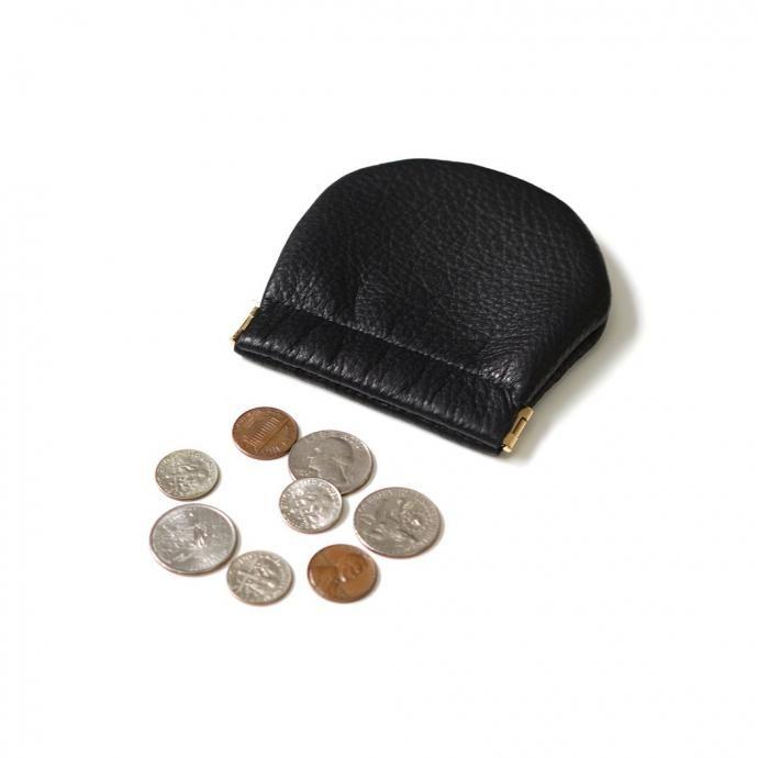 MOONSHINE LEATHER COMPANY / Pop Coin Pouch Large - Black ムーンシャインレザーカンパニー ポップコインポーチ ブラック アメリカ製 Made in USA |  | 02