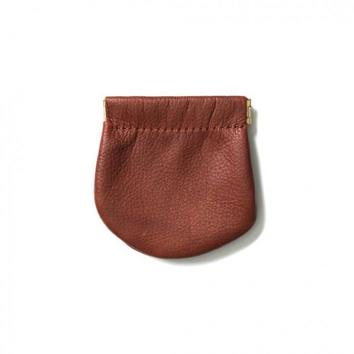MOONSHINE LEATHER COMPANY / Pop Coin Pouch Large - Cognac ムーンシャインレザーカンパニー ポップコインポーチ コニャック アメリカ製 Made in USA |  | 01