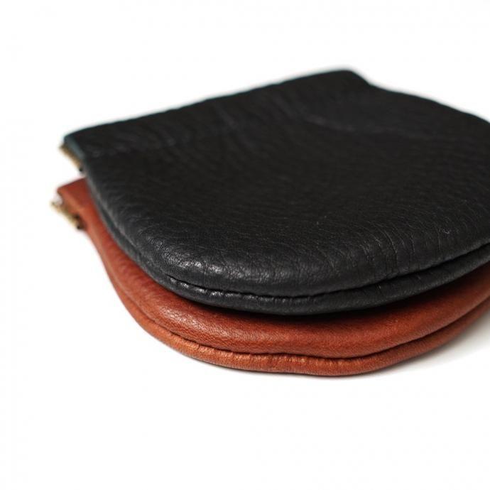 MOONSHINE LEATHER COMPANY / Pop Coin Pouch Large - Cognac ムーンシャインレザーカンパニー ポップコインポーチ コニャック アメリカ製 Made in USA |  | 04