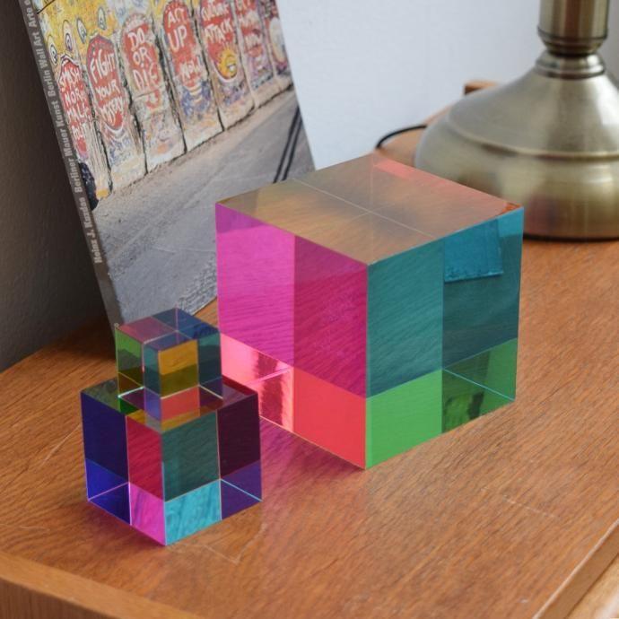 The Original CMY Cube 95mm オリジナルCMYキューブ | 雑貨 置物 ペーパーウエイト オブジェ プチギフト プレゼント お祝い 贈り物 ポイント 消化 買いまわり |  | 03
