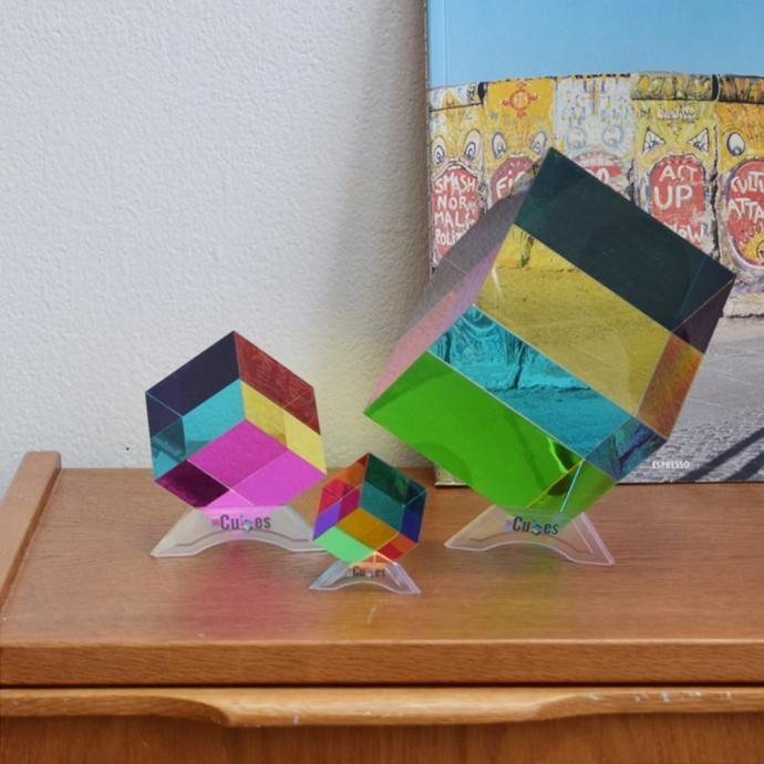 The Original CMY Cube 95mm オリジナルCMYキューブ | 雑貨 置物 ペーパーウエイト オブジェ プチギフト プレゼント お祝い 贈り物 ポイント 消化 買いまわり |  | 05