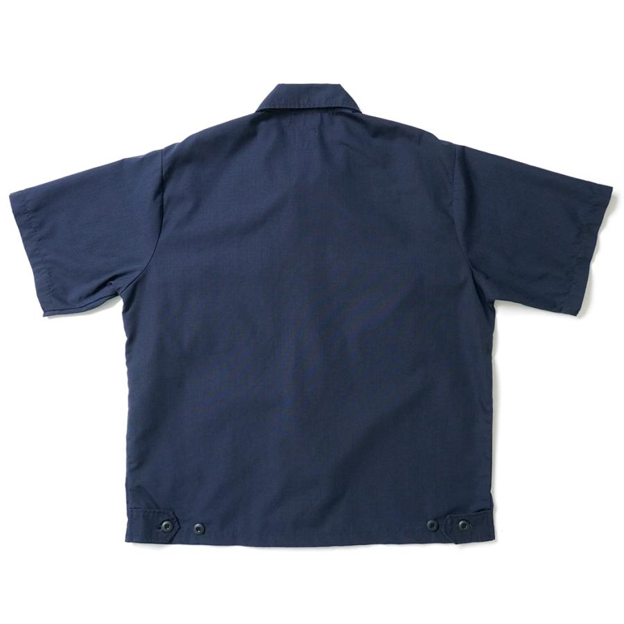 oddment / CUSTOM TACTICAL S/S SHIRTS REGULAR - Navy リメイク半袖シャツ ネイビー |  | 01