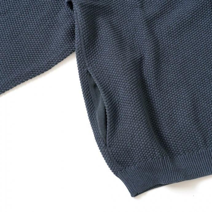 STILL BY HAND スティルバイハンド / KN03251 - DUSTY BLUE クリスピーカーディガン ダスティーブルー | STILL BY HAND | 04