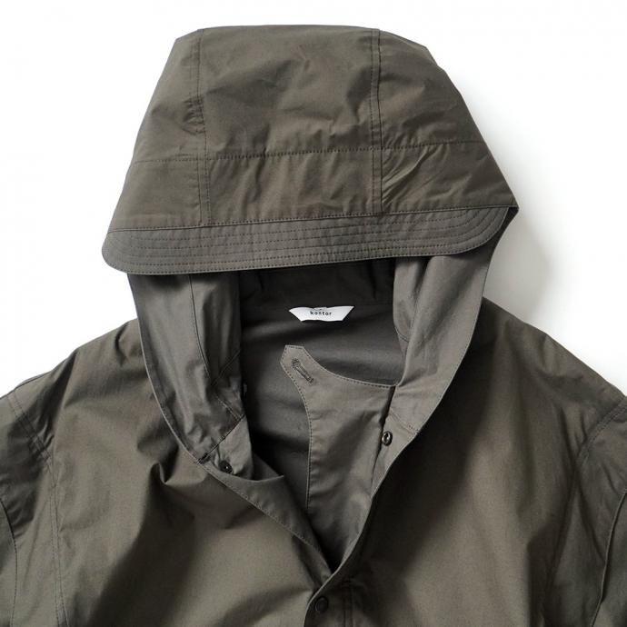 kontor / KON-CO01251 - CHARCOAL フーデッドコート |  | 09