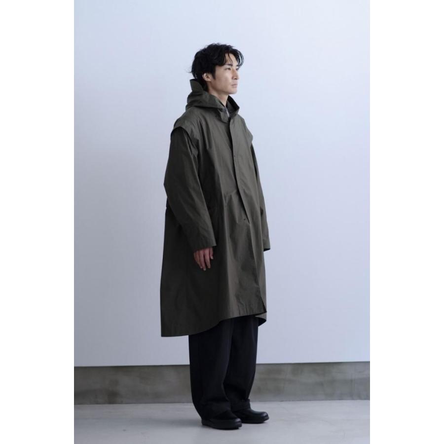 kontor / KON-CO01251 - CHARCOAL フーデッドコート |  | 12
