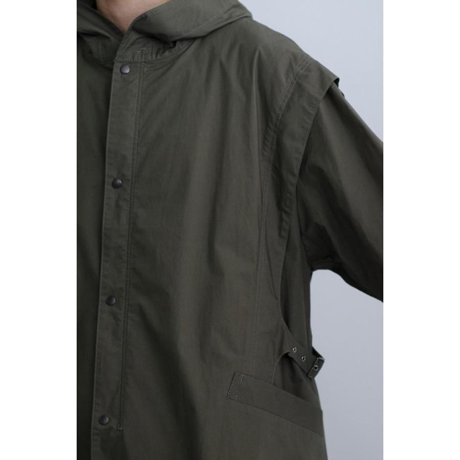 kontor / KON-CO01251 - CHARCOAL フーデッドコート |  | 15