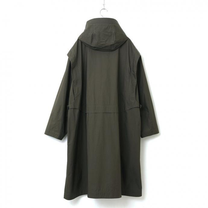 kontor / KON-CO01251 - CHARCOAL フーデッドコート |  | 03