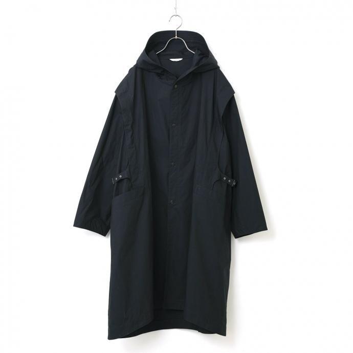 kontor / KON-CO01251 - DARK NAVY フーデッドコート |  | 02