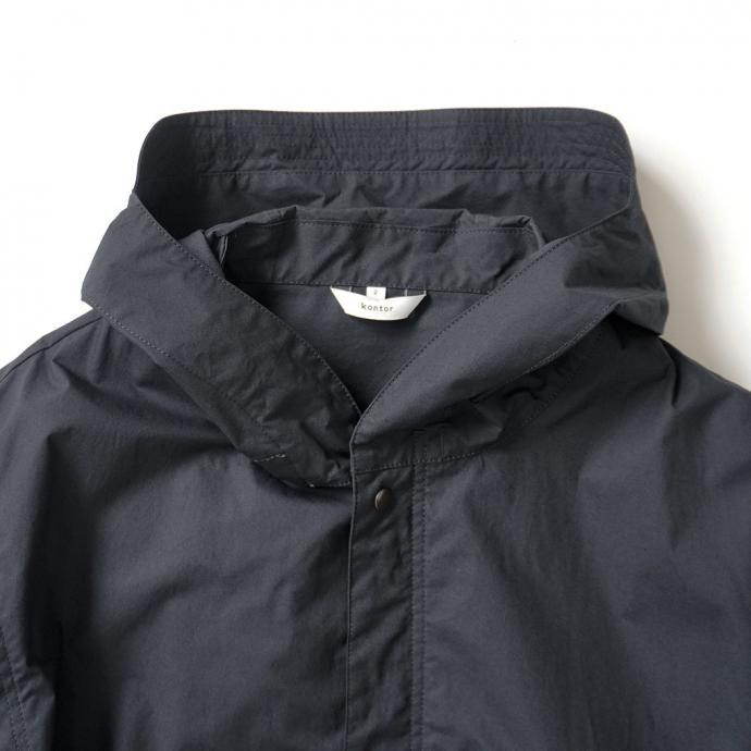 kontor / KON-CO01251 - DARK NAVY フーデッドコート |  | 08