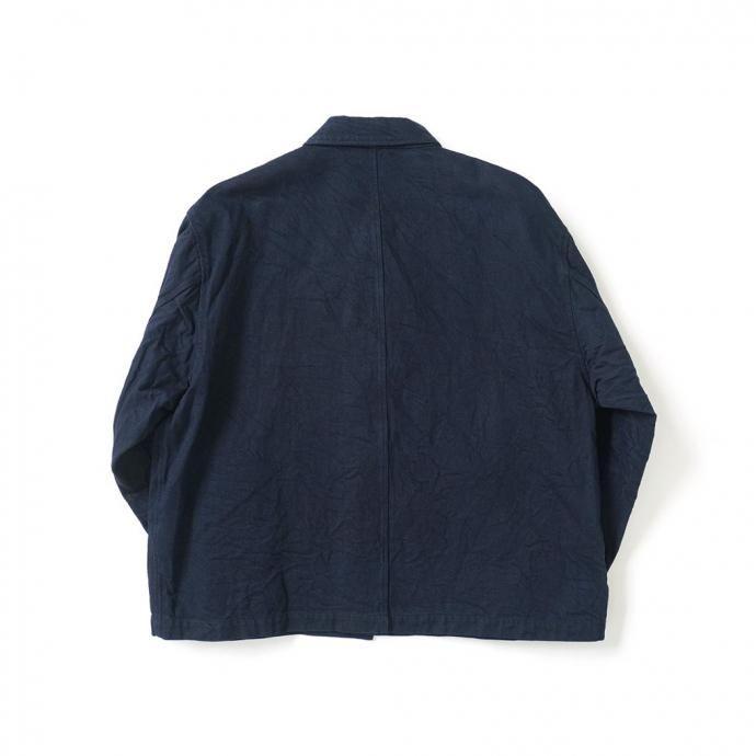 STILL BY HAND スティルバイハンド / DN03251 - DARK NAVY 11.5オンス デニムブルゾン ダークネイビー | STILL BY HAND | 01