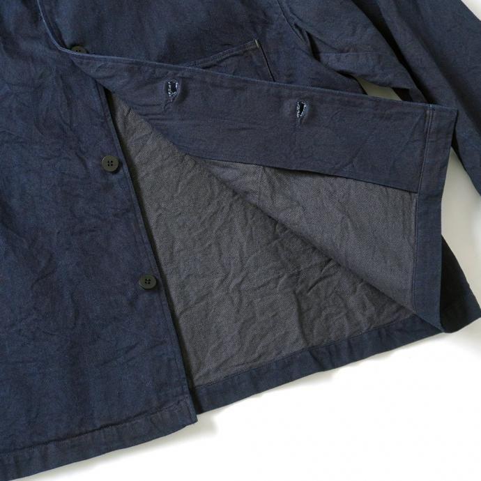 STILL BY HAND スティルバイハンド / DN03251 - DARK NAVY 11.5オンス デニムブルゾン ダークネイビー | STILL BY HAND | 05