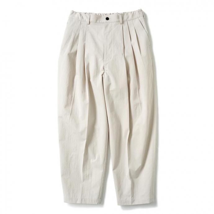 kontor / KON-PT06251 - ECRU 3プリーツパンツ | 