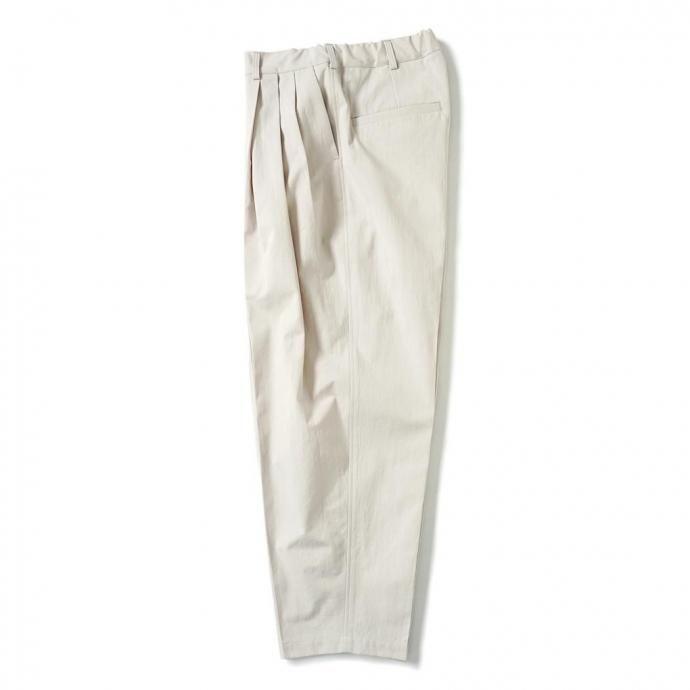 kontor / KON-PT06251 - ECRU 3プリーツパンツ |  | 02