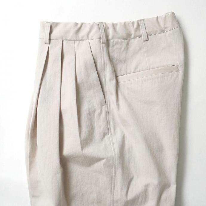 kontor / KON-PT06251 - ECRU 3プリーツパンツ |  | 04