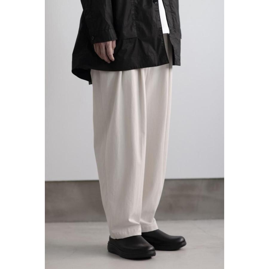 kontor / KON-PT06251 - CHARCOAL 3プリーツパンツ |  | 06