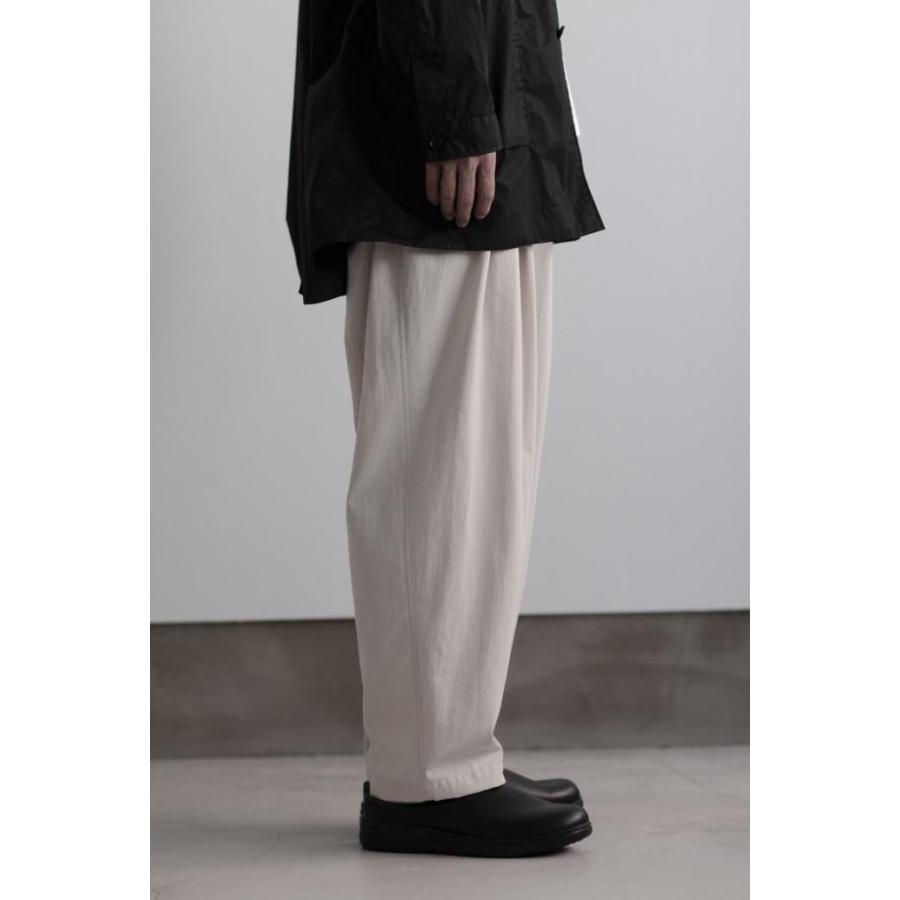 kontor / KON-PT06251 - CHARCOAL 3プリーツパンツ |  | 07