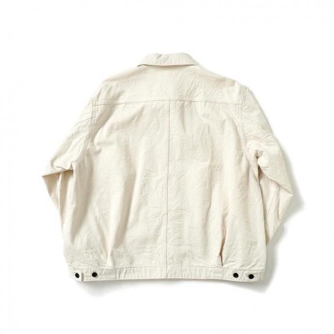 STILL BY HAND スティルバイハンド / DN05251 - ECRU 10オンス デニムブルゾン エクリュ | STILL BY HAND | 01
