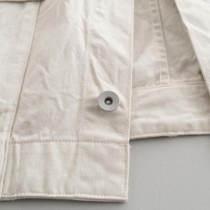 STILL BY HAND スティルバイハンド / DN05251 - ECRU 10オンス デニムブルゾン エクリュ | STILL BY HAND | 05