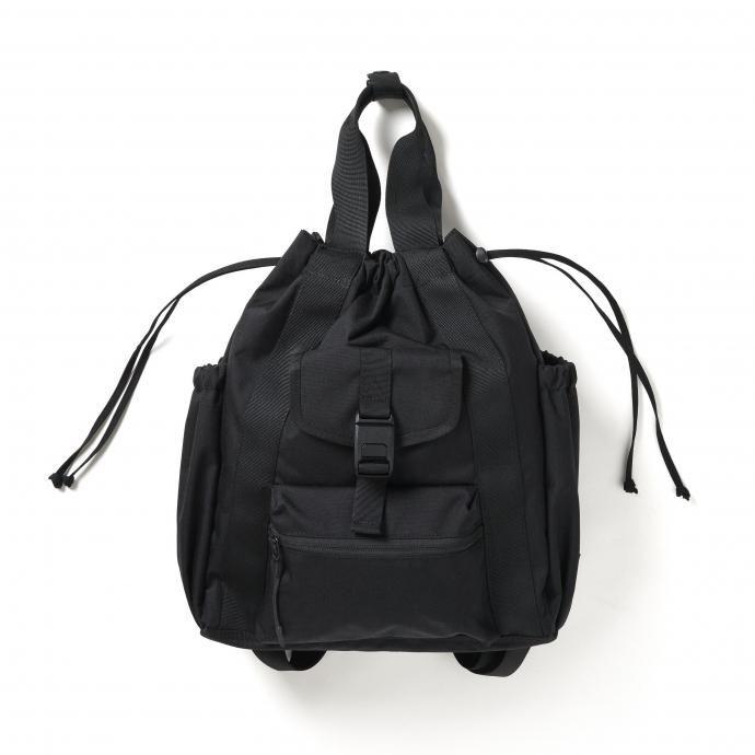 BAICYCLON by bagjack / BCL-76 DRAWSTRING BACKPACK バイシクロン バイ バッグジャック ドローストリング バックパック ブラック | BAICYCLON by Bagjack