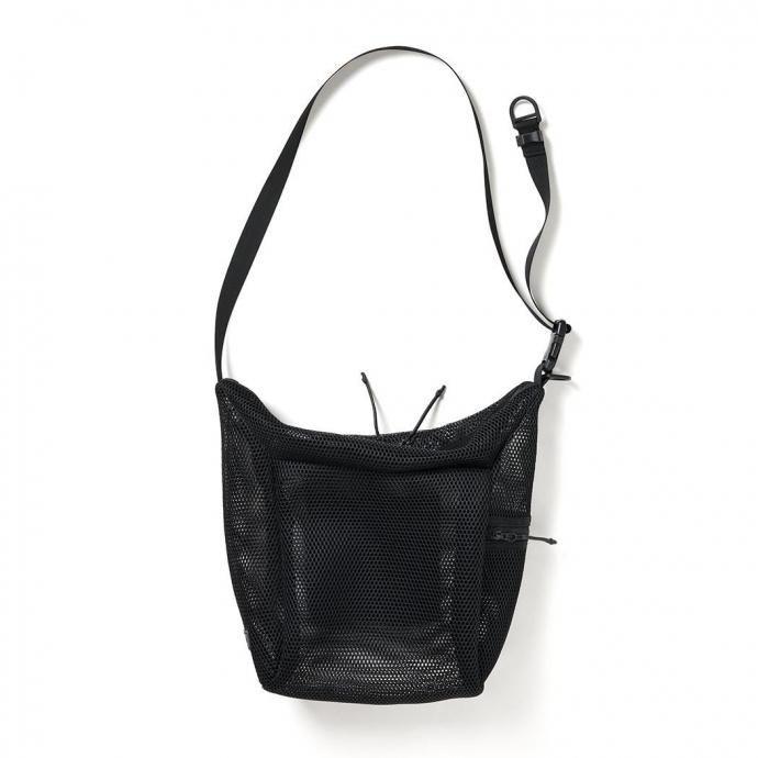 BAICYCLON by bagjack / BCL-91 MESH SHOULDER BAG (SMALL) バイシクロン バイ バッグジャック メッシュ ショルダーバッグ ブラック | BAICYCLON by Bagjack