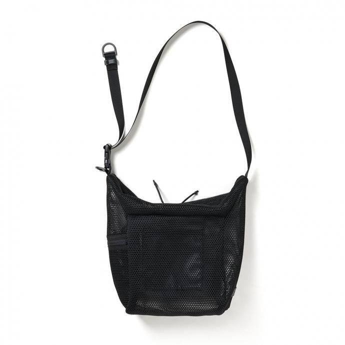 BAICYCLON by bagjack / BCL-91 MESH SHOULDER BAG (SMALL) バイシクロン バイ バッグジャック メッシュ ショルダーバッグ ブラック | BAICYCLON by Bagjack | 01