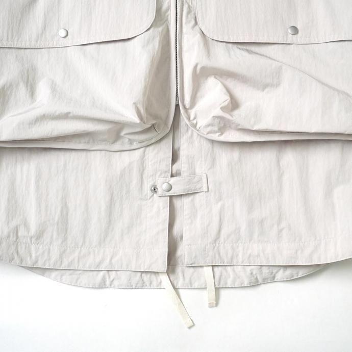 kontor / KON-VE01251 - LIGHT GREY コンバーチブルベスト |  | 03