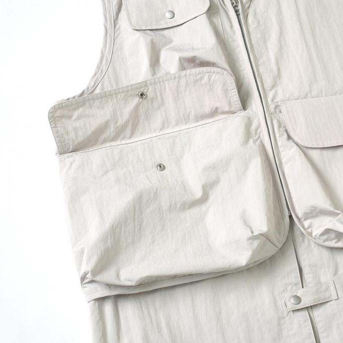 kontor / KON-VE01251 - LIGHT GREY コンバーチブルベスト |  | 04