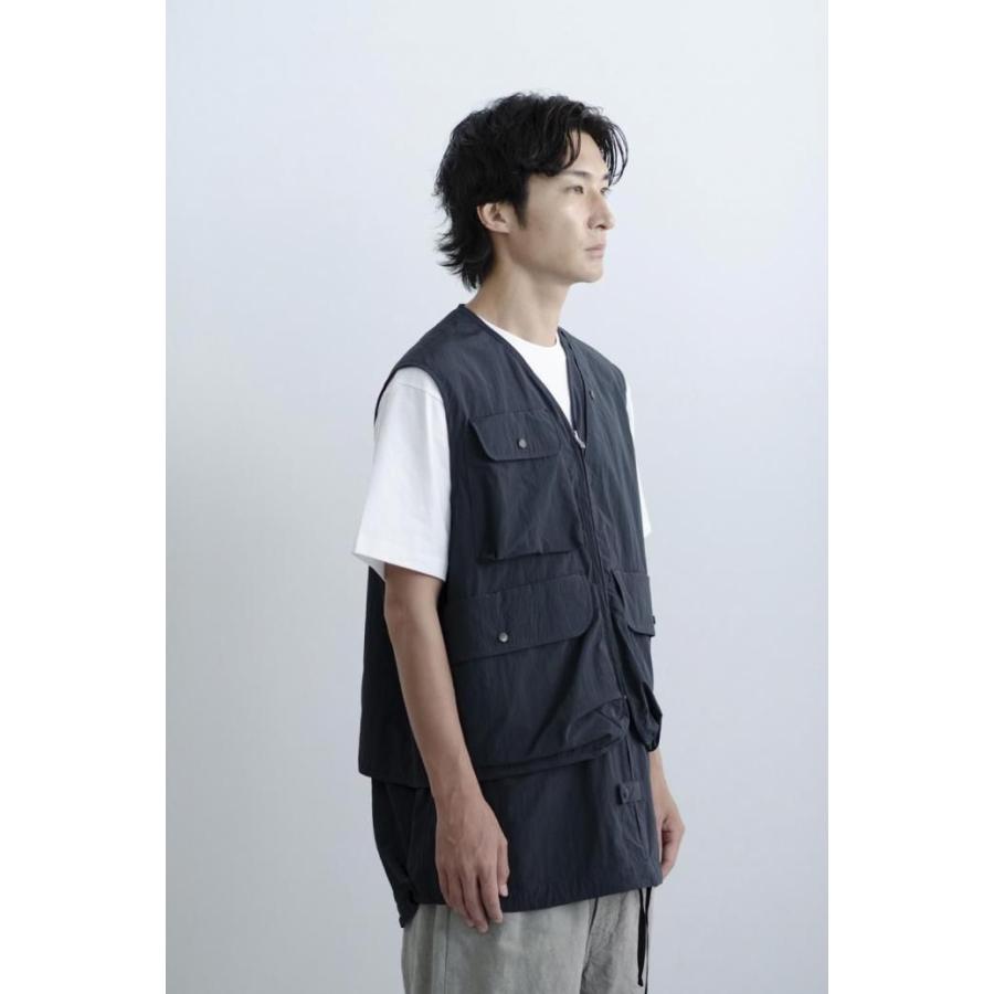 kontor / KON-VE01251 - LIGHT GREY コンバーチブルベスト |  | 07