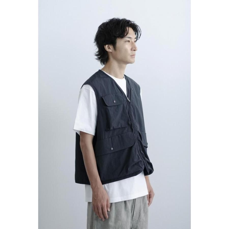 kontor / KON-VE01251 - LIGHT GREY コンバーチブルベスト |  | 09