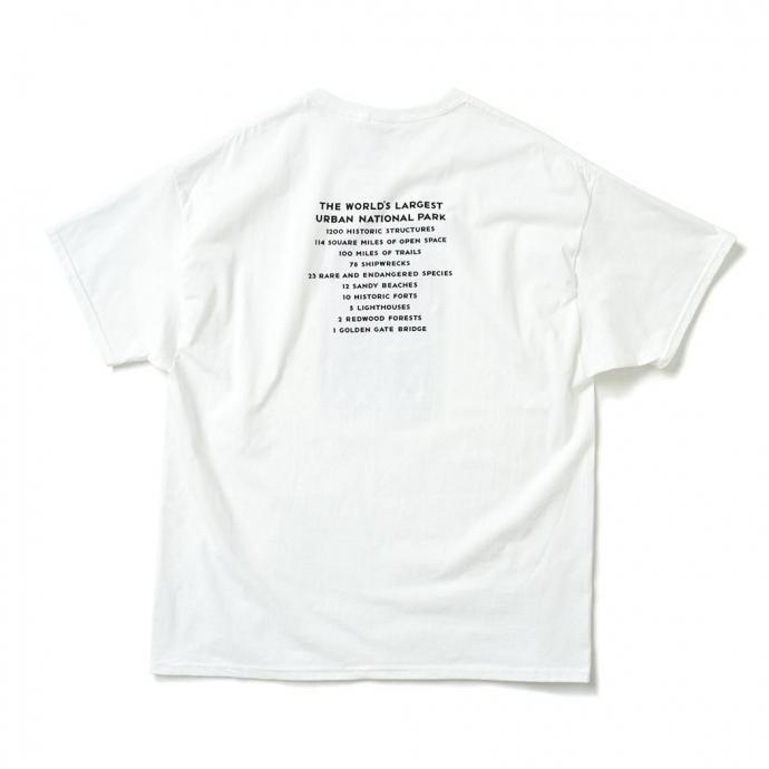The Golden Gate National Parks Conservancy / Bridge T-shirts - White ゴールデンゲート国立公園 プリントTシャツ |  | 01