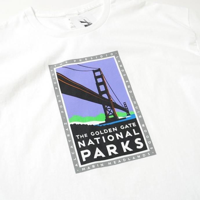 The Golden Gate National Parks Conservancy / Bridge T-shirts - White ゴールデンゲート国立公園 プリントTシャツ |  | 02