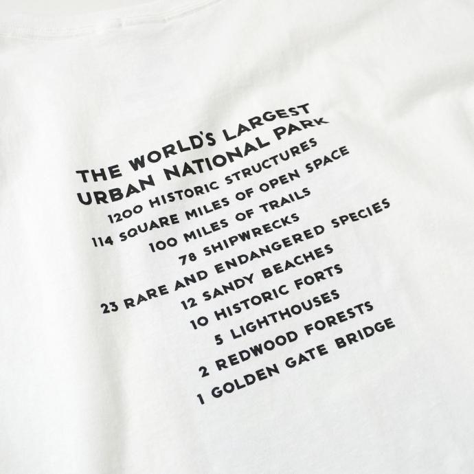 The Golden Gate National Parks Conservancy / Bridge T-shirts - White ゴールデンゲート国立公園 プリントTシャツ |  | 03