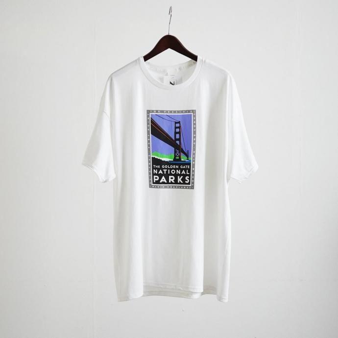 The Golden Gate National Parks Conservancy / Bridge T-shirts - White ゴールデンゲート国立公園 プリントTシャツ |  | 04