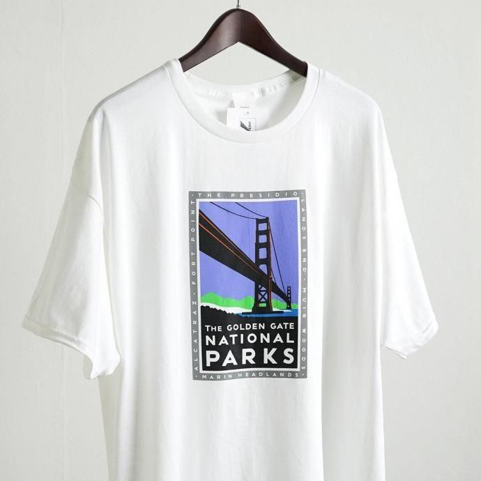 The Golden Gate National Parks Conservancy / Bridge T-shirts - White ゴールデンゲート国立公園 プリントTシャツ |  | 06