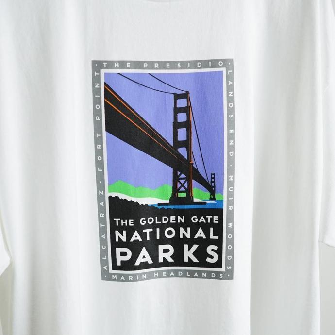 The Golden Gate National Parks Conservancy / Bridge T-shirts - White ゴールデンゲート国立公園 プリントTシャツ |  | 07