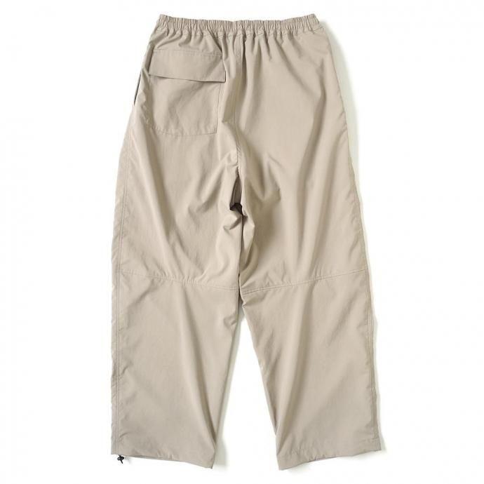 STILL BY HAND スティルバイハンド / PT03251 - BEIGE ポリエステル エアリーワイドパンツ ベージュ | STILL BY HAND | 01