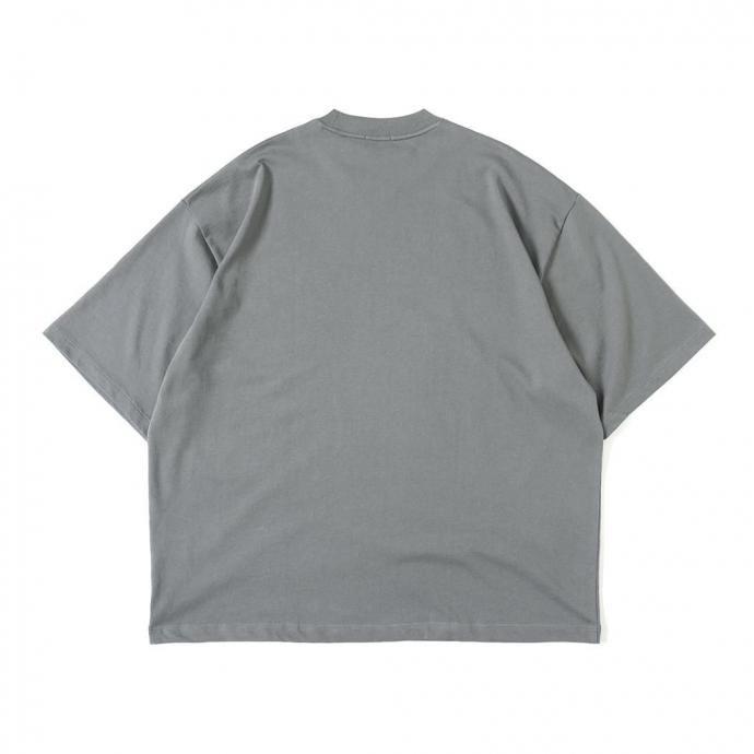handvaerk ハンドバーク / コットン クルーネック半袖Tシャツ FOSSIL グレー 3504 | handvaerk | 01