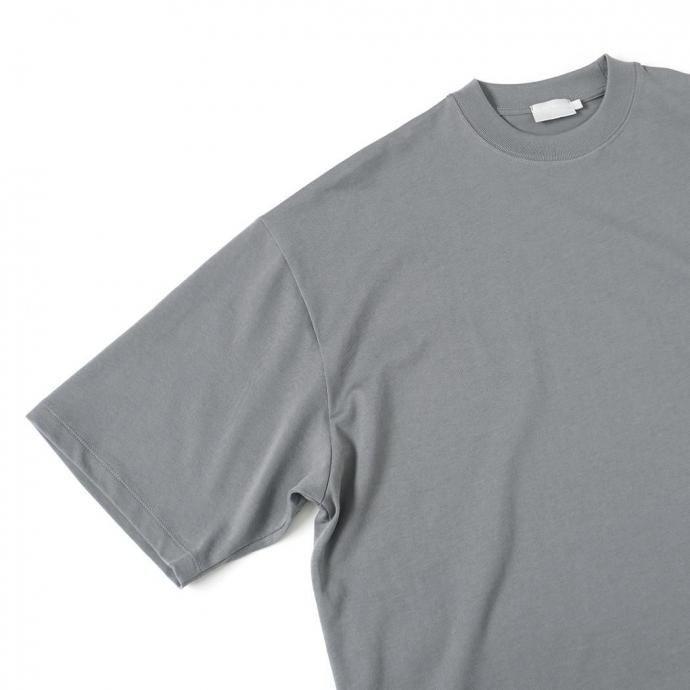 handvaerk ハンドバーク / コットン クルーネック半袖Tシャツ FOSSIL グレー 3504 | handvaerk | 03