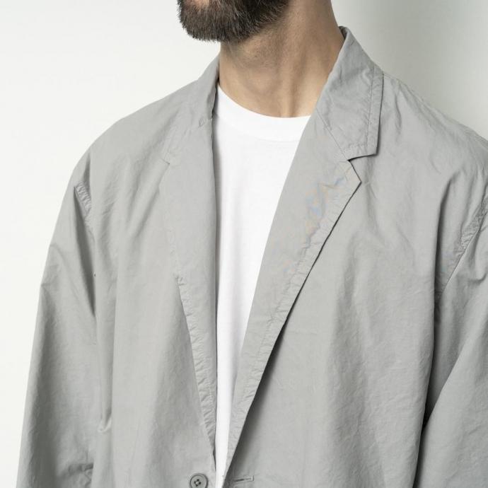 STILL BY HAND スティルバイハンド / JK01251 - ICE GREY ガーメントダイ 2ボタンジャケット アイスグレー | STILL BY HAND | 05