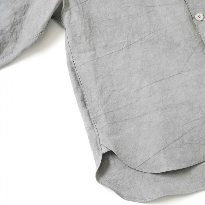 kontor / KON-BL02251 - GREY コットン／リネン シャツジャケット |  | 04
