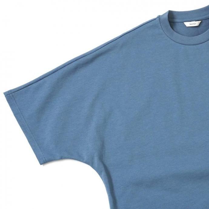 kontor / KON-CS02251 - SLATE BLUE ドルマンスリーブTシャツ |  | 03