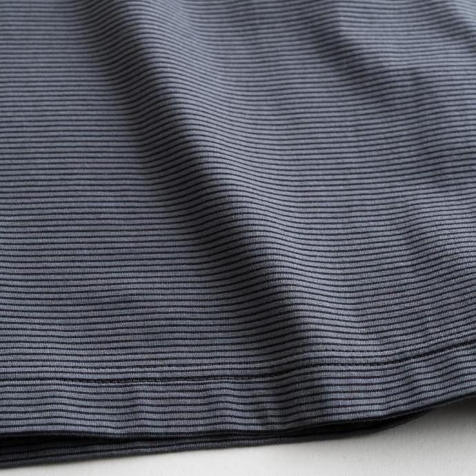 STILL BY HAND スティルバイハンド / CS03251 - GREY×NAVY ボーダー 半袖Tシャツ グレー×ネイビー | STILL BY HAND | 04